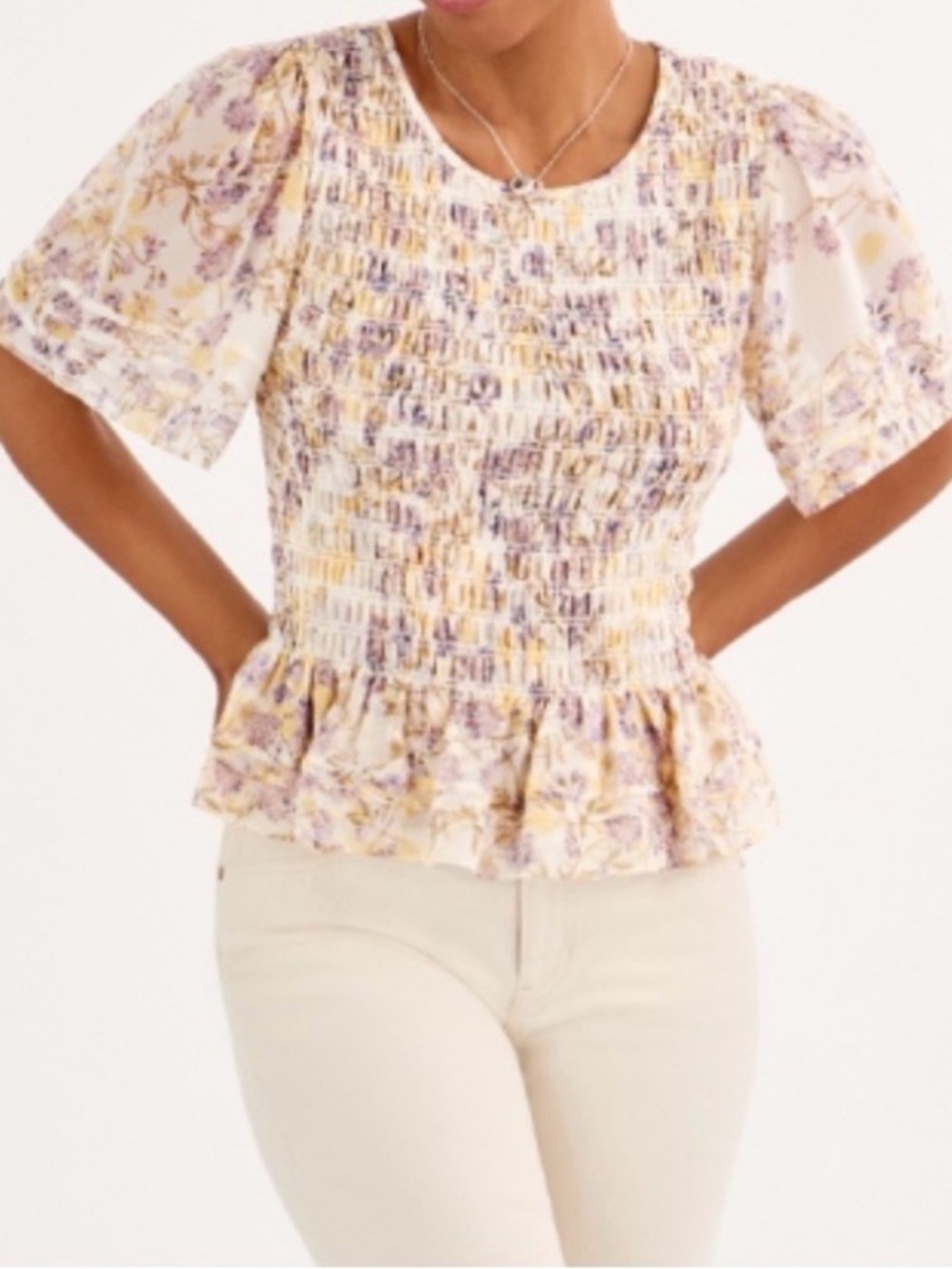 NIB CAbi Angel Top - Sz S